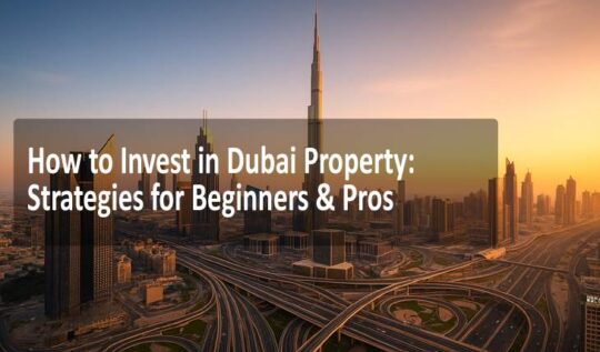 How to Invest in Dubai Property: Strategies for Beginners & Pros